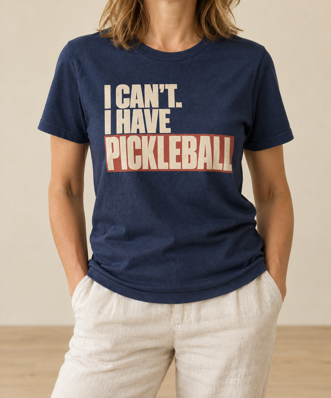 Funny Pickleball Shirt — I Can't I Have Pickleball Tee