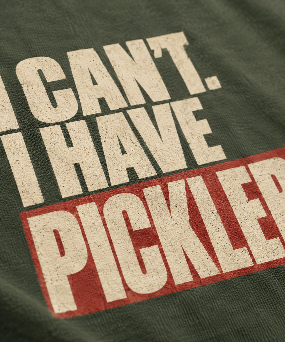 Funny Pickleball Shirt — I Can't I Have Pickleball Tee