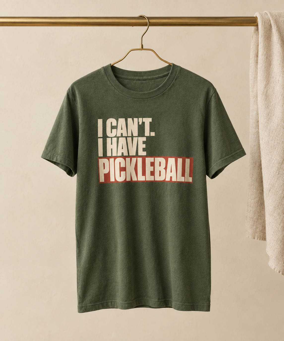 Funny Pickleball Shirt — I Can't I Have Pickleball Tee