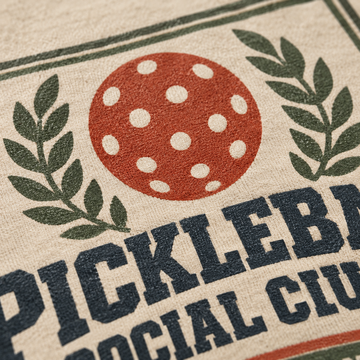 Pickleball Social Club T-Shirt — Est. Tuesday Nights Retro Badge